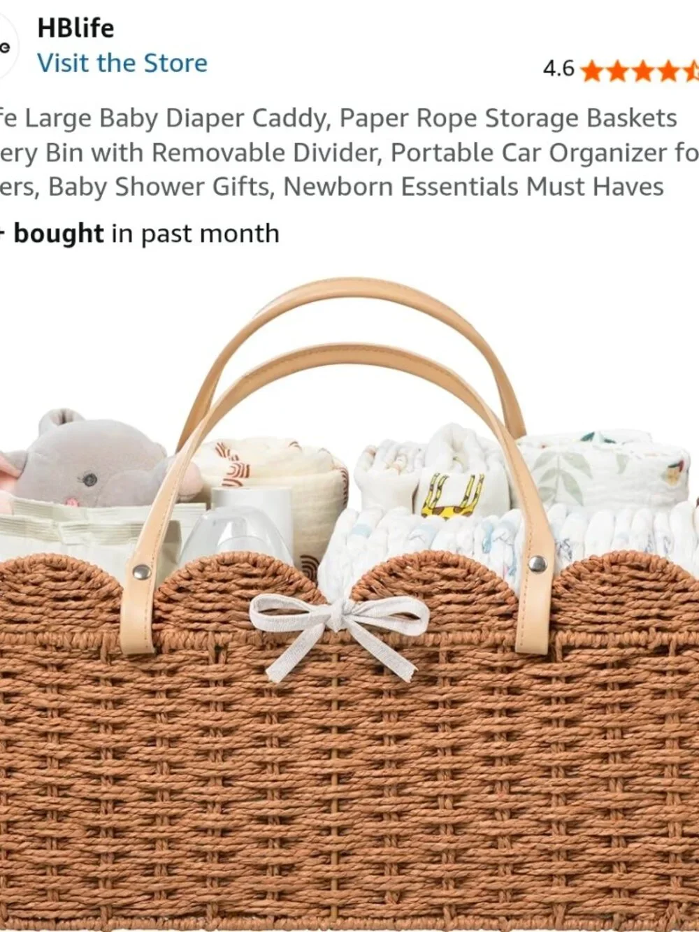 Baby Diaper Caddy